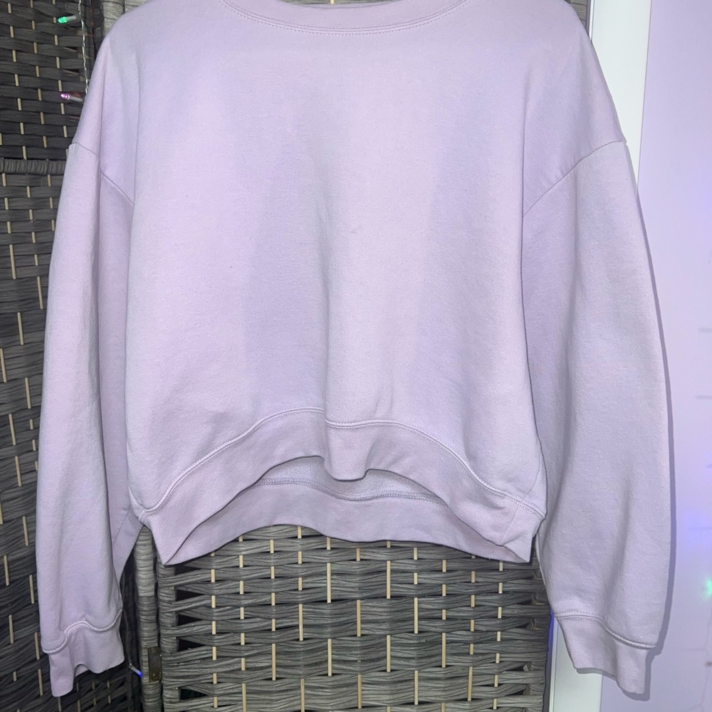 Zara Lilac Crewneck